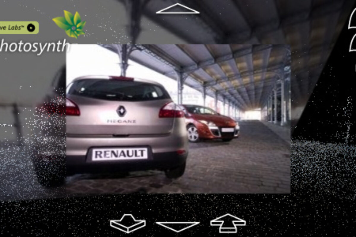 Photoblogger collaboration for new Renault Megane website.
