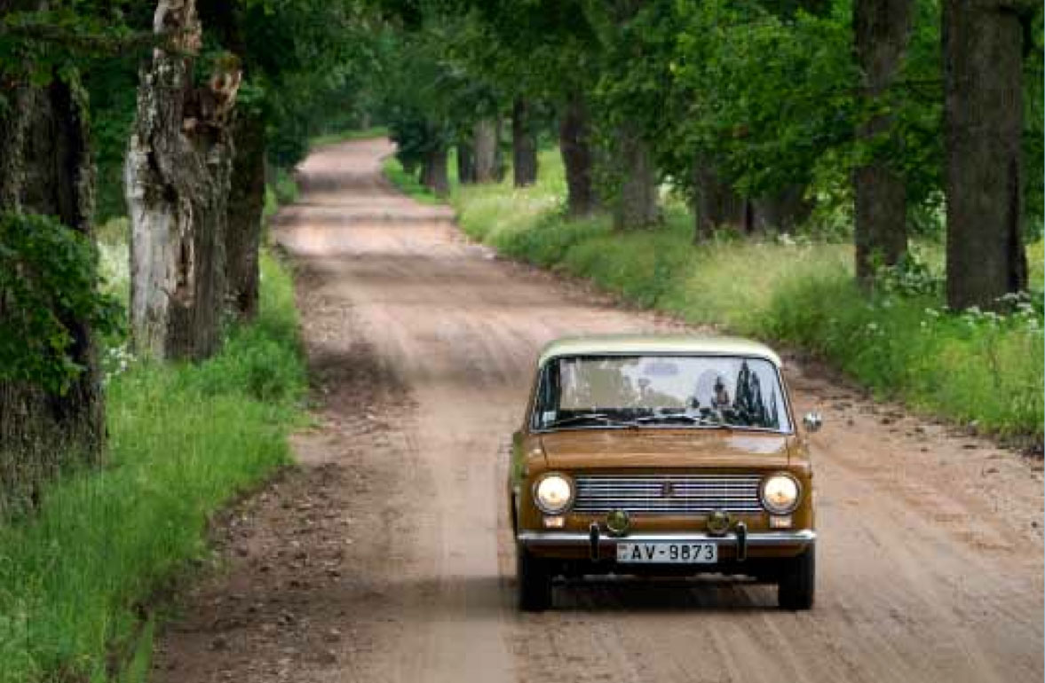Road trip to the Baltic states in a Lada