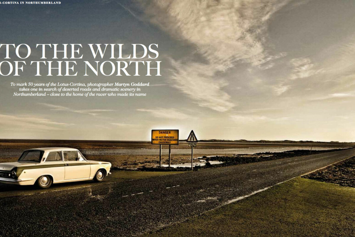 Lotus Cortina in Northumberland – New Travel Adventure Story