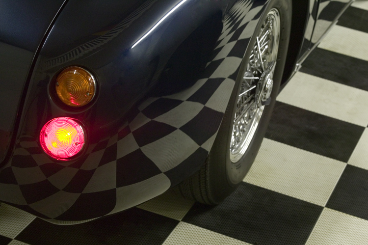 Aston Martin DB4 Zagato detail.