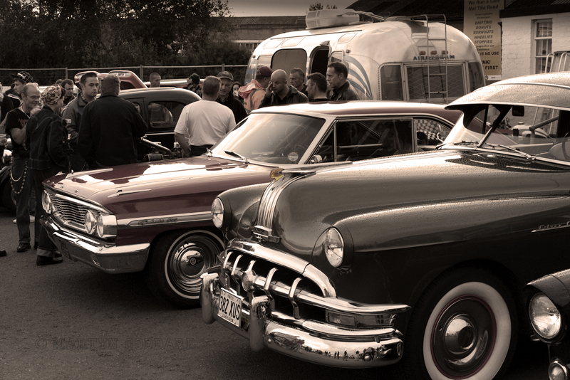 Hot Rod Night at the Ace Cafe London UK