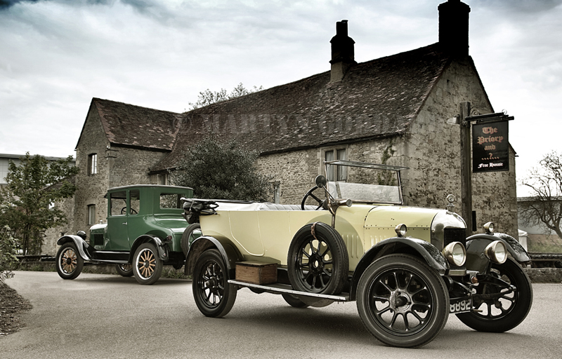 Roaring Twenties, I had a great day out in Oxford wit a 1925 Morris Cowley and 1927 Ford Model T sedan.
