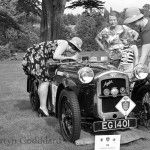 The Whyte sisters prepare their 1934 Austin Seven foe 2014 1000 mile trial
