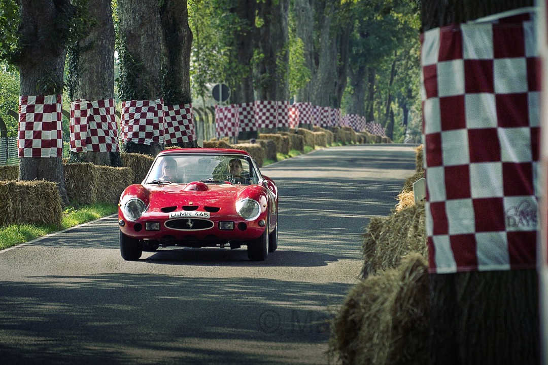 ‘Classic Days’ at Schloss Dyck Germany.1964 Ferrari 330GT Special on the track.
