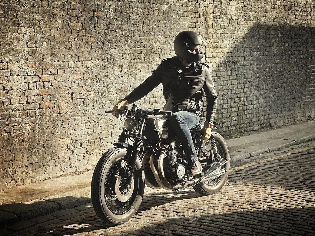 Honda 550 Cafe Racer motorcycle