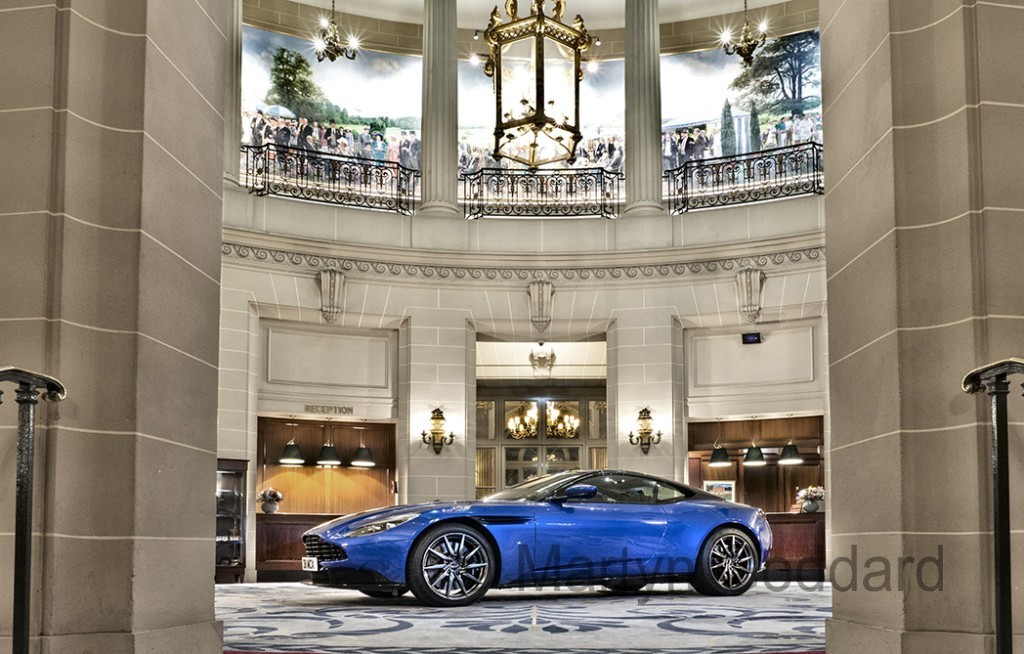 Aston Martin DB11 on display at the Royal Automobile Club London - Martyn  Goddard Images