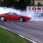 Ferrari 288 GTO testing on Firoano test track 1984