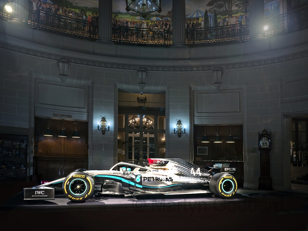 2020 Mercedes-AMG Petronas F1 with Ineos sponsorship