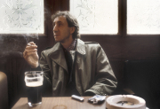 Pete Townsend relaxes in a Pub in Soho London 1980